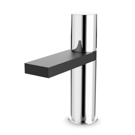 Artos Otella Single Hole Bathroom Faucet Chrome / Matte Black – F301-2CHB