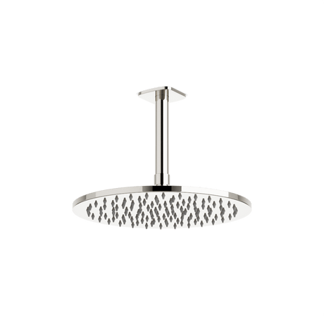 Artos Harmony 10" Rain Shower Head on Ceiling Mount Arm Polished Nickel – F924C10PN