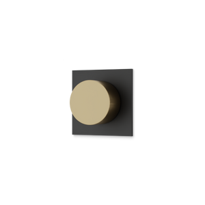 Artos Otella 3-Way Diverter Trim Kit Satin Brass / Matte Black – F909A-9TKSBB