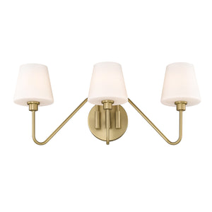 Kennedy BCB Brushed Champagne Bronze 3 Light Bath Vanity