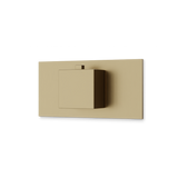 Artos Edge Thermostat Linear Trim Kit Satin Brass – F904A-6TKSB