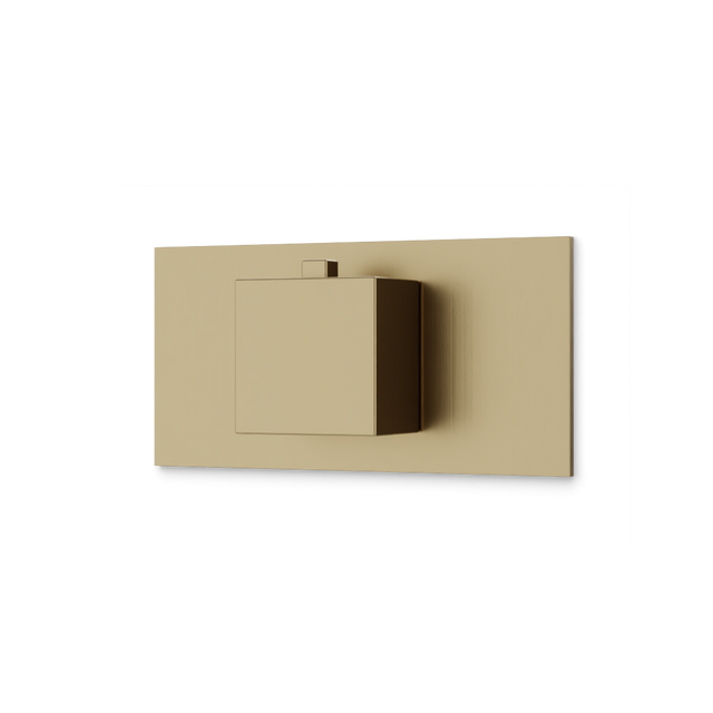 Artos Edge Thermostat Linear Trim Kit Satin Brass – F904A-6TKSB