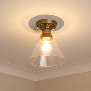 Malta BCB Brushed Champagne Bronze Flush Mount