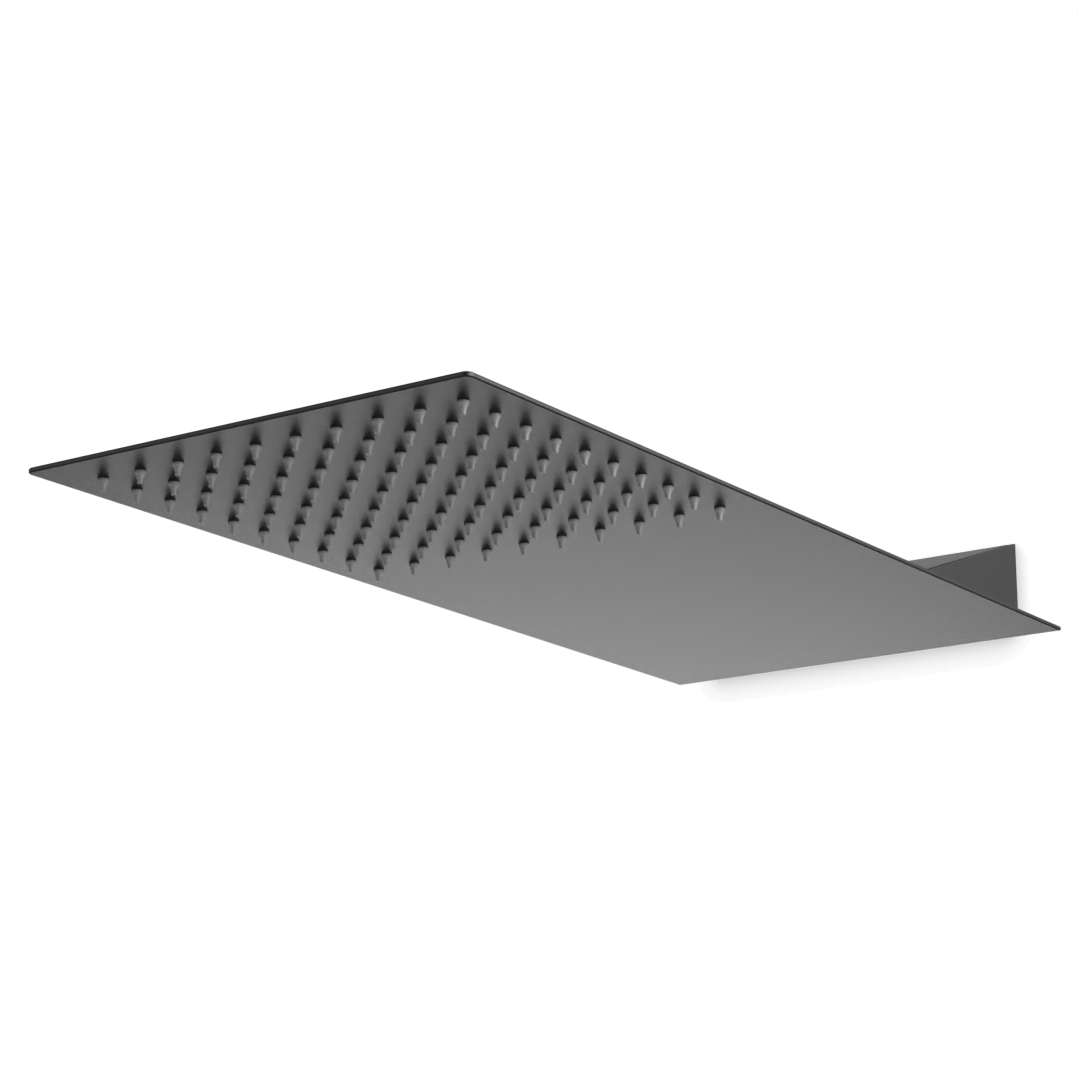 Artos Edge Rain Shower Head Matte Black – F403-1BK