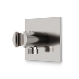 Artos Otella 3.25" Shower Outlet Elbow with Hand Shower Holder Brushed Nickel – F902-44BN