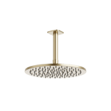 Artos Harmony 10" Rain Shower Head on Ceiling Mount Arm Satin Brass – F924C10SB