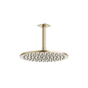 Artos Harmony 10" Rain Shower Head on Ceiling Mount Arm Satin Brass – F924C10SB