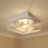 Smyth NWT Natural White Flush Mount - Outdoor