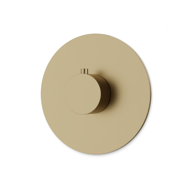 Artos Opera Thermostat Trim Kit Satin Brass – F904A-5TKSB