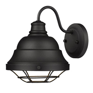 Bartlett NB Outdoor Medium Wall Sconce in Natural Black