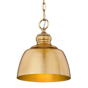 Holmes MBG Mini Pendant in Modern Brushed Gold