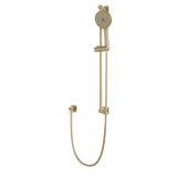 Artos Harmony Flexible Hose Slide Bar Kit with Separate Water Outlet Satin Brass – F907-79TRSB