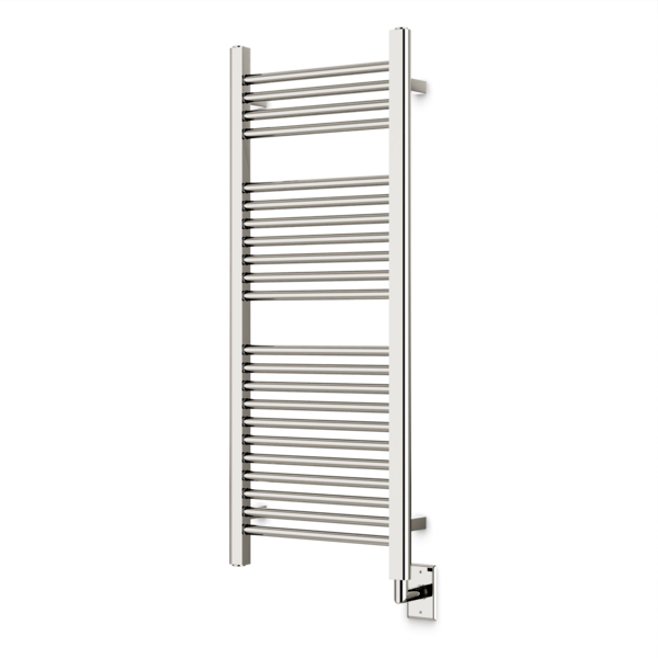 Artos Denby 44" x 18" Hardwired Heated Towel Rail Polished Nickel – M11145W-PN