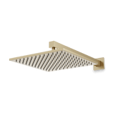 Artos Edge 10" Rain Shower Head on Ceiling Mount Arm Satin Brass – F907-50SB