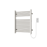 Artos Denby 27" x 24" Plug-In Heated Towel Rail Polished Nickel – M06860P-PN