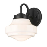 Ingalls Matte Black 1 Light Wall Sconce