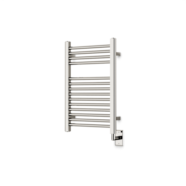 Artos Denby 27" x 18" Hardwired Heated Towel Rail Polished Nickel – M06845W-PN