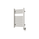 Artos Denby 27" x 18" Hardwired Heated Towel Rail Polished Nickel – M06845W-PN