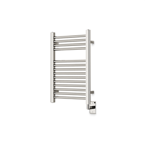 Artos Denby 27" x 18" Hardwired Heated Towel Rail Polished Nickel – M06845W-PN