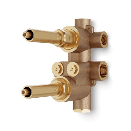 Artos 3/4" Thermostatic Valve with 3-Way Shared Diverter & Off Position – F973ANSVO
