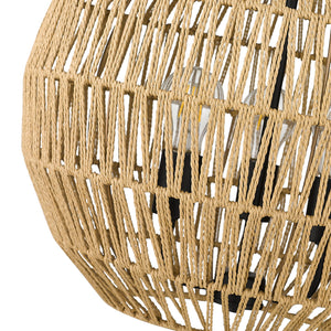 Florence 3-Light Pendant in Matte Black
