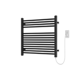 Artos Denby 27" x 30" Plug-In Heated Towel Rail Matte Black – M06875P-BK