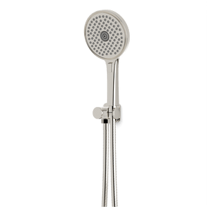 Artos Harmony Flexible Hose Hand Shower Kit on Pivoting Hook Polished Nickel