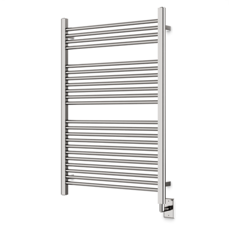 Artos Denby 44" x 30" Hardwired Heated Towel Rail Brushed Nickel – M11175W-BN