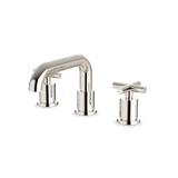 Artos Opera 8" Widespread Bathroom Faucet With Low Spout & Cross Handles Polished Nickel – FS314PN
