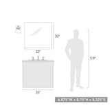 Hines 1-Light Bath Vanity in Matte Black with Seeded Glass