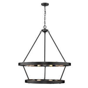 Castile 2 Tier - 15 Light Chandelier (Top 9, Bottom 6)