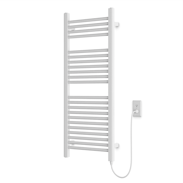 Artos Denby 44" x 18" Plug-In Heated Towel Rail White – M11145P-WH