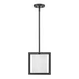 Manhattan Mini Pendant in Matte Black
