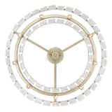 Ciara WG White Gold 9 Light Semi-Flush