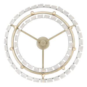 Ciara WG White Gold 9 Light Semi-Flush