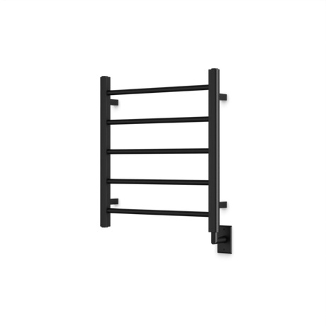 Artos Ryton 26" x 24" Hardwired Heated Towel Rail Matte Black – MR06560W-BK