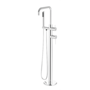 Artos Opera Floor Mount Tub Filler Trim Kit with Low Spout & Hand Shower Chrome – FS513TKCH
