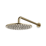 Artos Opera 10" Rain Shower Head on Ceiling Mount Arm Satin Brass – F907-60SB