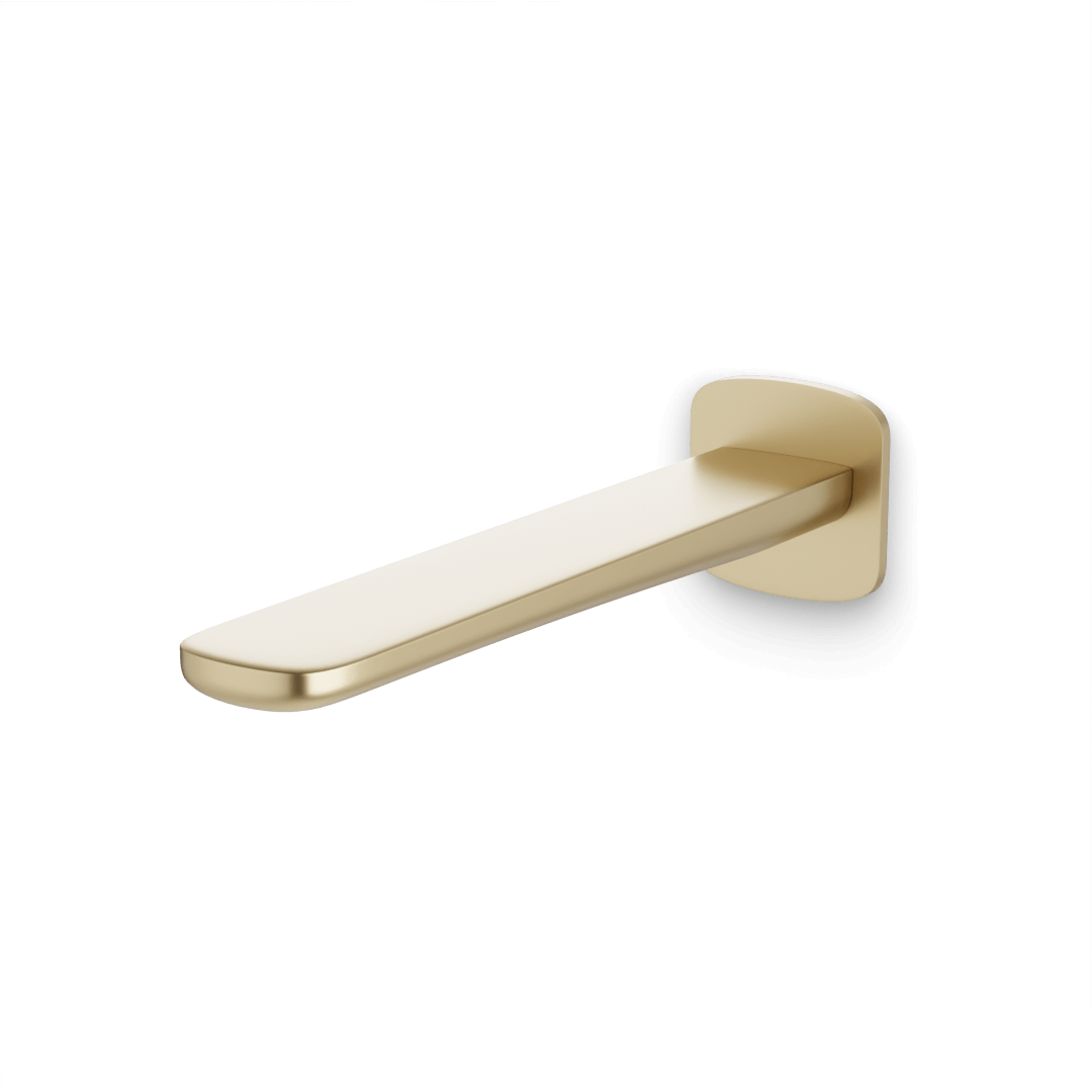 Artos Harmony Wall Mount Tub Filler Satin Brass – F908-8SB