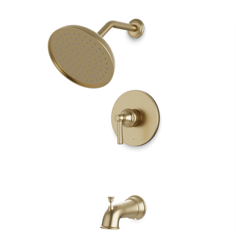 Artos Classic Pressure Balance Tub / Shower Trim Kit Satin Brass – TS182SB