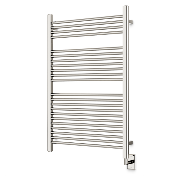 Artos Denby 44" x 30" Hardwired Heated Towel Rail Polished Nickel – M11175W-PN