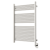 Artos Denby 44" x 30" Hardwired Heated Towel Rail Polished Nickel – M11175W-PN