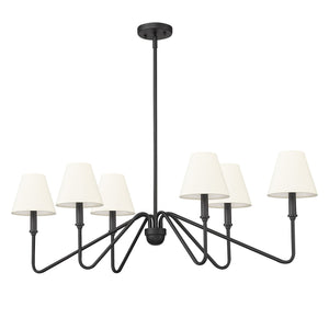 Kennedy Natural Black Linear Pendant