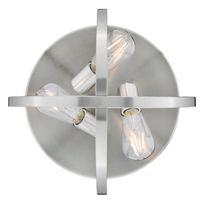 Colson PW 15" Flush Mount in Pewter