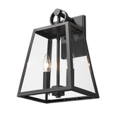 Lautner Natural Black Wall Sconce - Outdoor