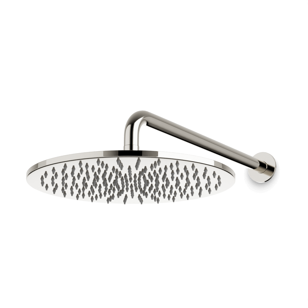 Artos Opera 12" Rain Shower Head on Wall Mount Arm Polished Nickel – F907-1/12PN