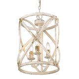 Alcott 3-Light Pendant in Antique Ivory