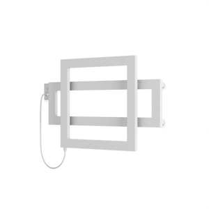 Artos Cadiz 23.5" x 35.5" Plug-In Heated Towel Rail White – C06090P-WH