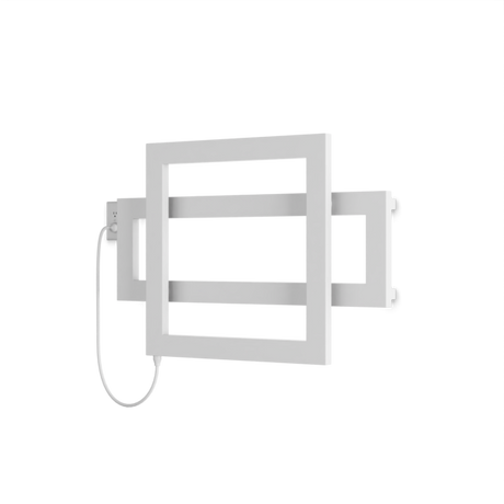 Artos Cadiz 23.5" x 35.5" Plug-In Heated Towel Rail White – C06090P-WH