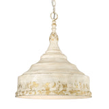 Keating 3 Light Pendant in Antique Ivory